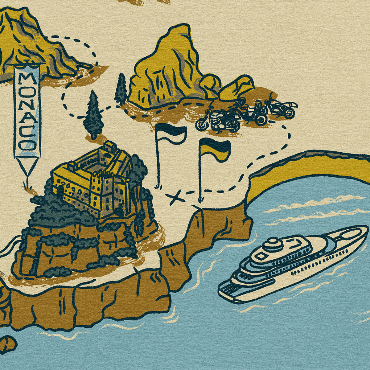 The Great Malle Mountain Rally 2025 - Official Artwork