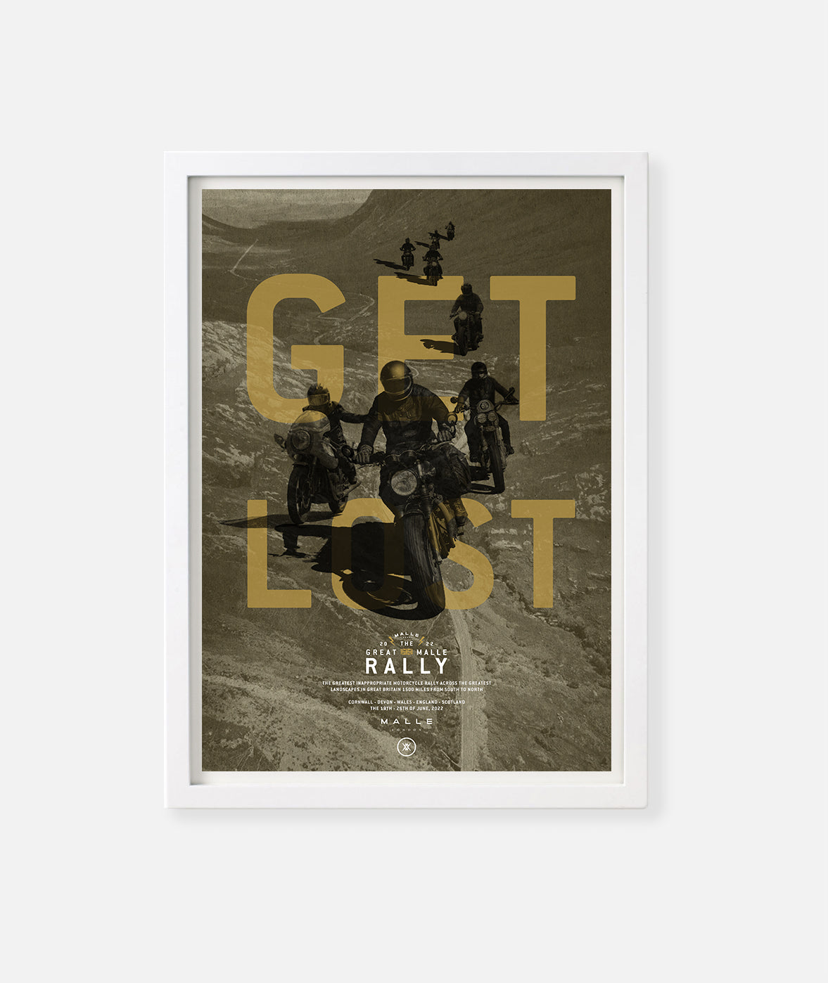 THE GREAT MALLE RALLY 2022 Artwork