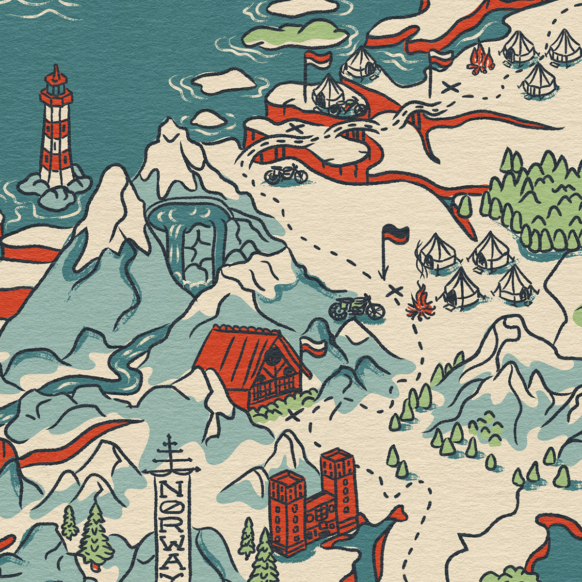 The Great Malle Arctic Rally 2025 - Official Artwork