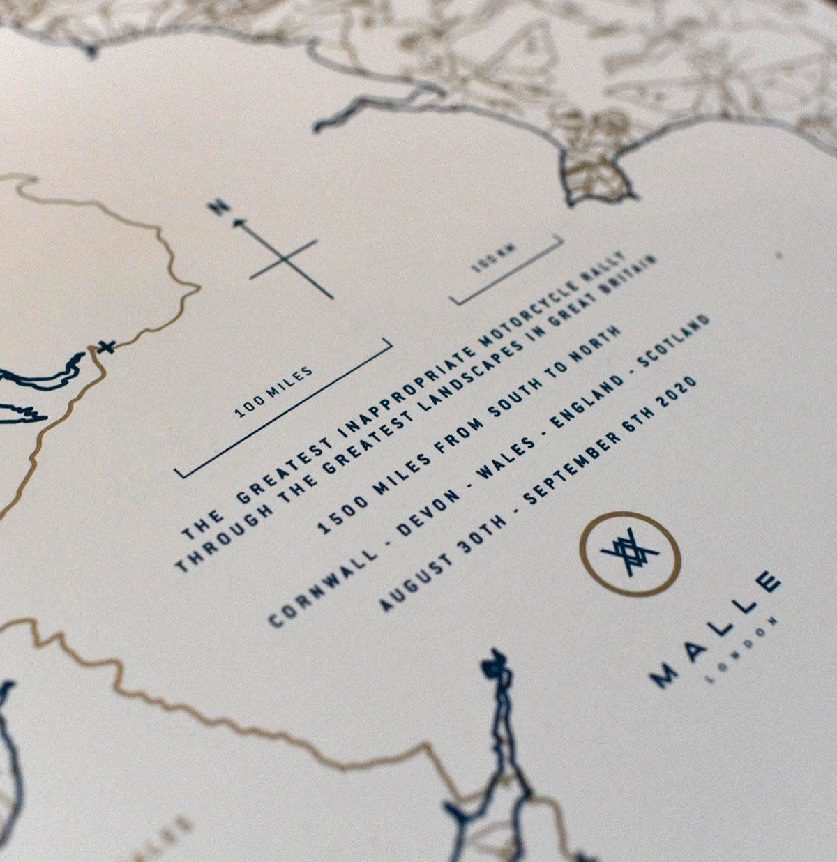 THE GREAT MALLE RALLY 2020 ARTWORK