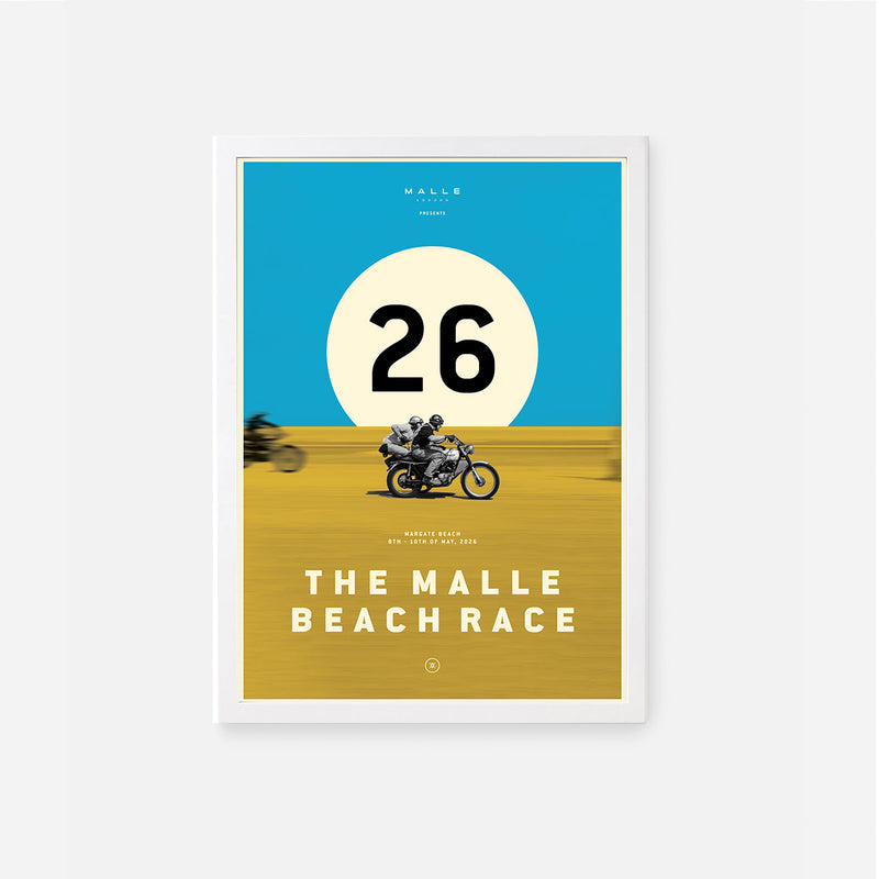 The Malle Beach Race 2026 - Official Custom Artwork