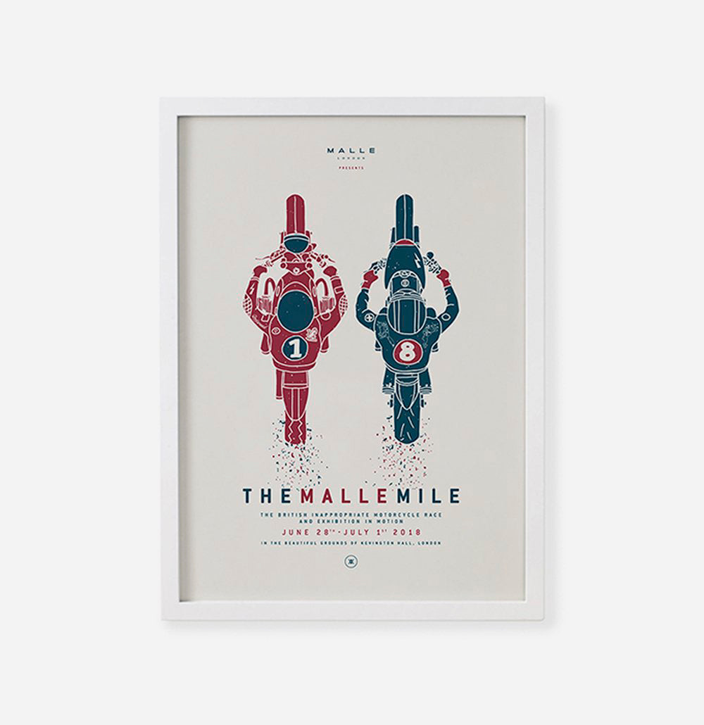 The Malle Mile 2018 Race Artwork