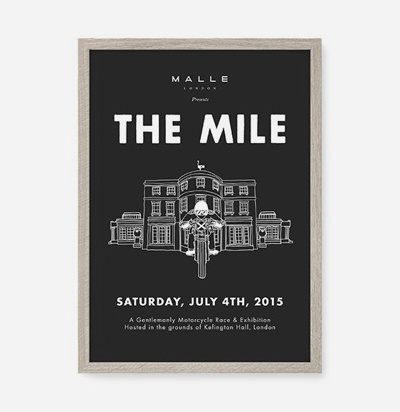 The Malle Mile 2015 Race Artwork