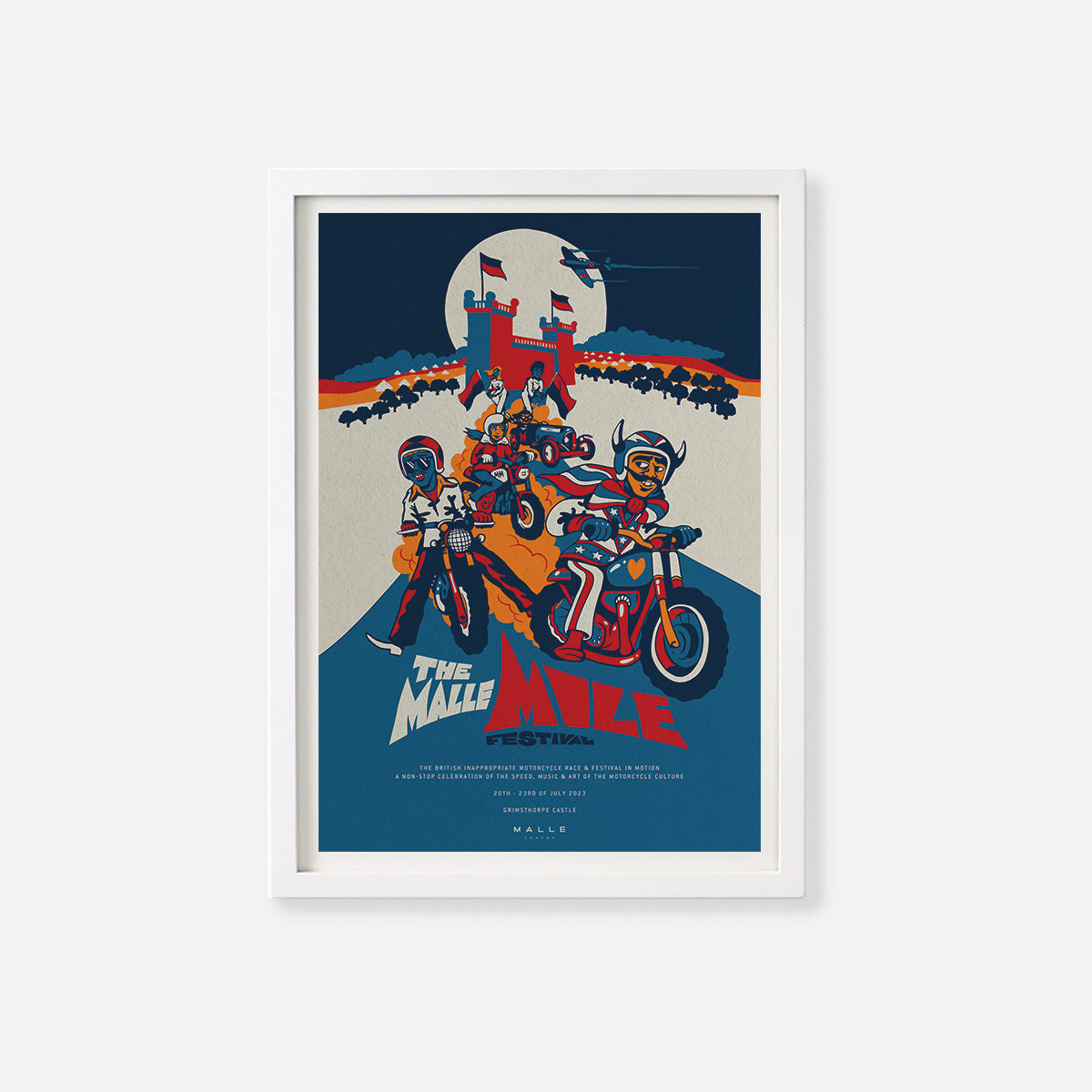 The Malle Mile 2023 Ltd Edition Poster