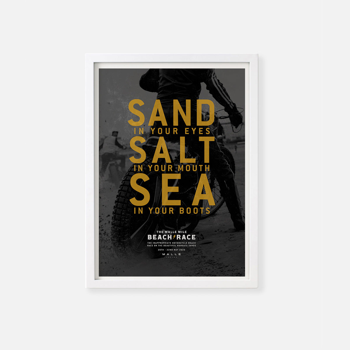 The Malle Beach Race 2022 Ltd Edition Artwork