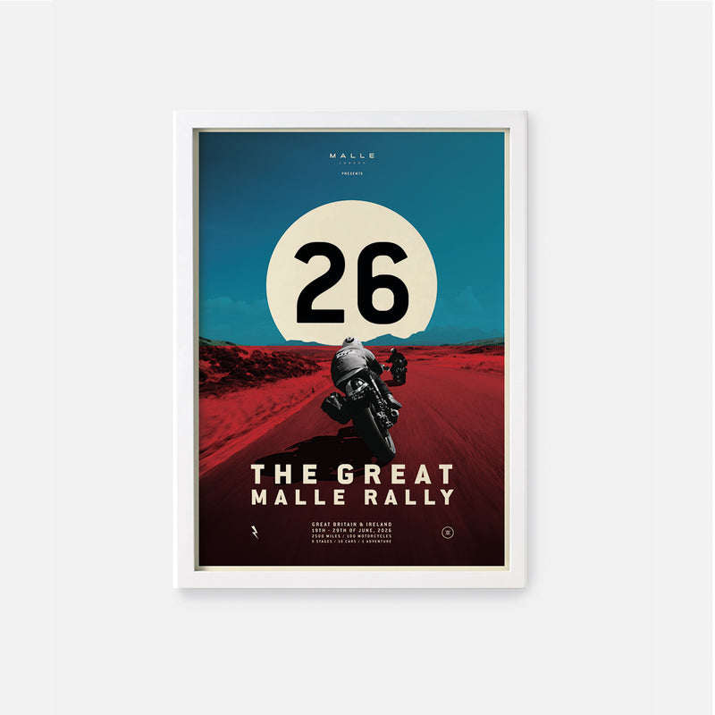 The Great Malle Rally 2026 - 10th Anniversary - Official Custom Artwork