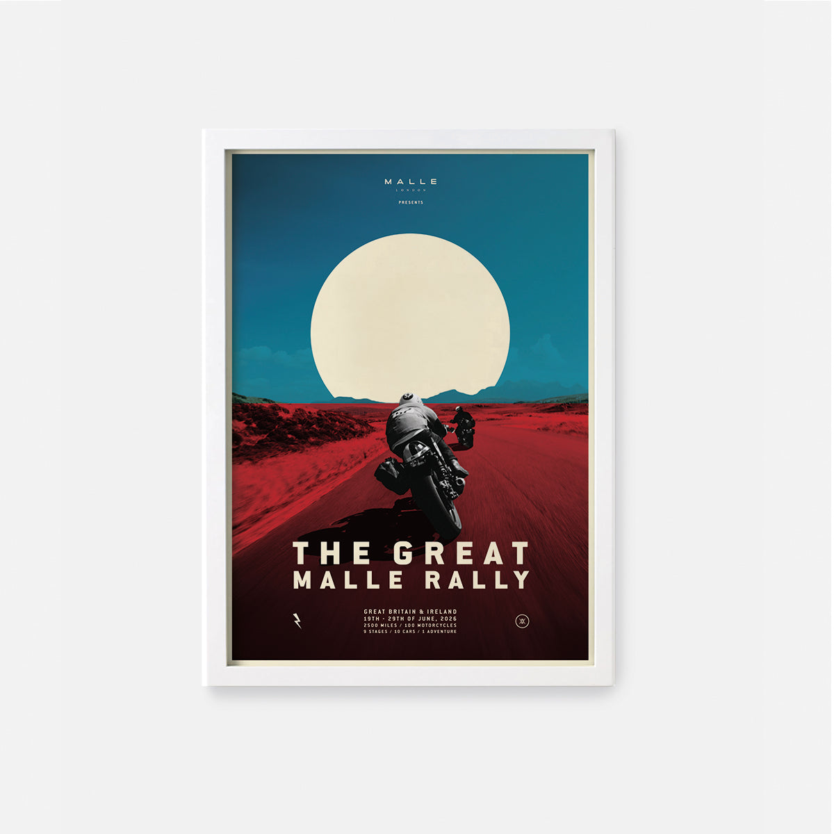 The Great Malle Rally 2026 - 10th Anniversary - Official Custom Artwork