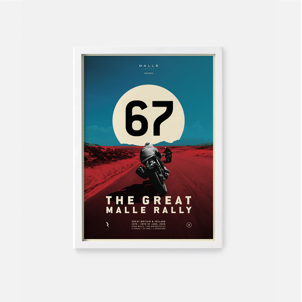 The Great Malle Rally 2026 - 10th Anniversary - Official Custom Artwork